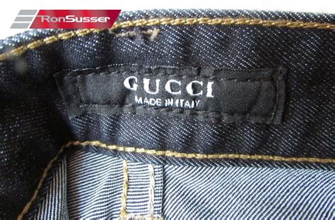 baby gucci jeans|Gucci made in italy jeans.